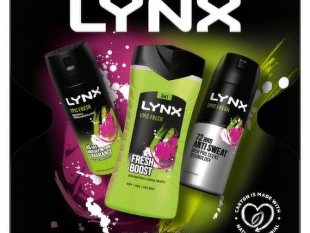 Lynx Epic Fresh Gift Set Cheap