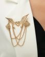 Wing Decore Brooch Hot on Sale