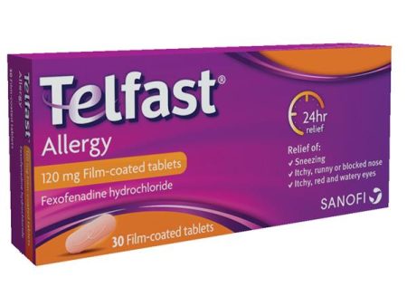 Telfast Allergy 120mg Film-Coated Tablets Online now