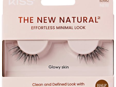 KISS The New Natural Glowy Skin Half Lash Fashion