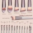 Bs-Mall 18 Pcs Professional Makeup Brushes Online Hot Sale