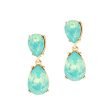 MOROCCAN MINT STATEMENT EARRINGS For Cheap