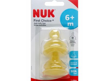 NUK First Choice Teat Latex 6+ months Hot on Sale