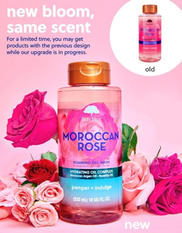 Tree Hut Moroccan Rose Foaming Gel Wash Discount