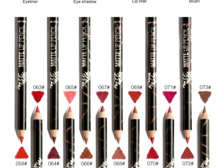 MeNow 12pcs Soft Matte

Multi-Purpose

Lip Liner & Lipstick Pencil Boxed Set Hot on Sale