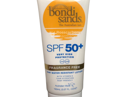 Bondi Sands SPF50+  Fragrance Free Lotion 150ml Online now