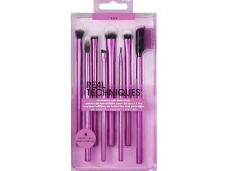 Real Techniques Everyday Eye Essentials Make Up Brush Set For Sale