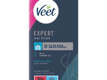 Veet Expert Wax Strips Legs & Body Hot on Sale