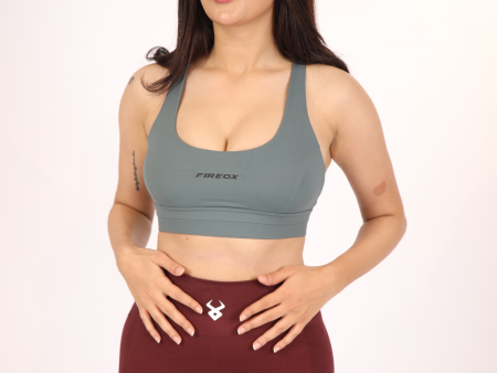 Fireox Sports Bra, Green Supply