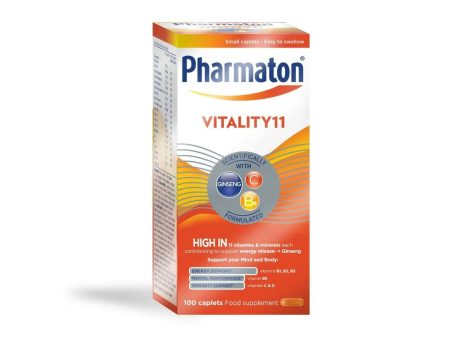 Pharmaton Vitality 11 - 100 caplets Discount