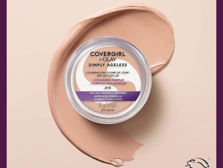 CoverGirl Face Products CoverGirl & Olay Simply Ageless Foundation, Classic Beige 230, 0.40-Ounce Package Sale