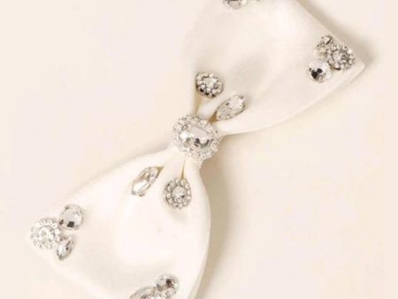 2pcs Rhinestone Bow Decor Hair Pin Cheap