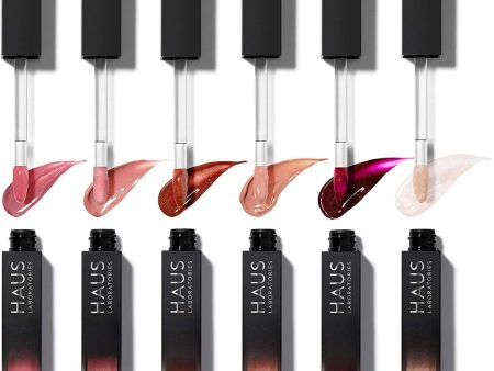 HAUS LABORATORIES By Lady Gaga: LE RIOT LIP GLOSS SET | (Up to $108 Value) High-Shine, Lightweight Lip Gloss Available in Value Sets, Shimmer & Sparkle, Comfortable Wear, Vegan & Cruelty-Free For Discount