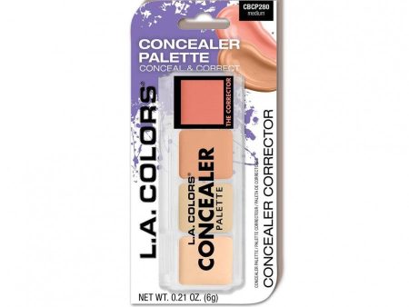 La Colors Blister Concealer Palette-Medium Online now