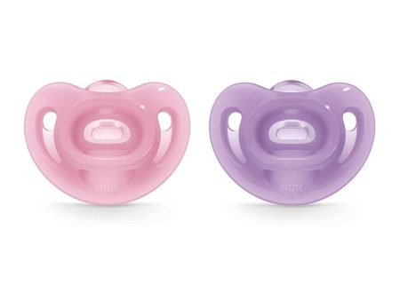 NUK Sensitive Soother Silicone 0-6 months Discount