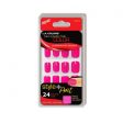 La Colors Salon Quality Nails And Buffer - Hot Pink Discount