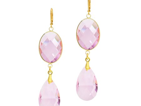 POSH PINK STATEMENT EARRINGS Online Hot Sale