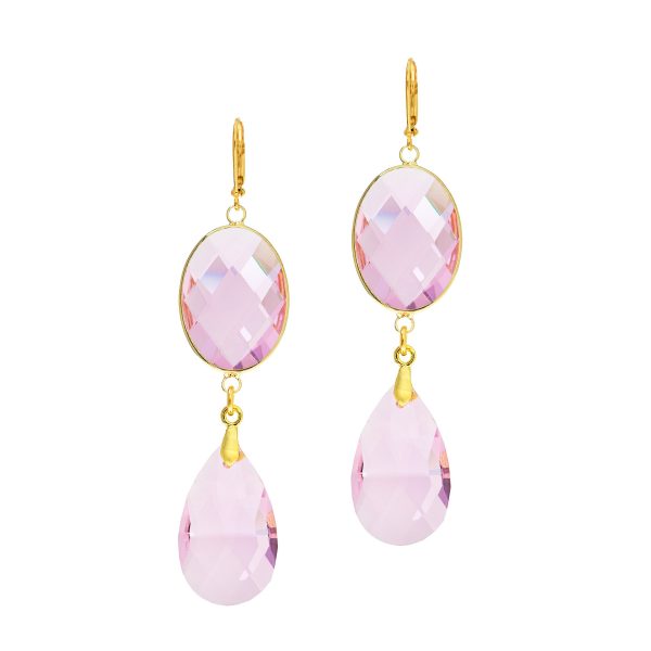 POSH PINK STATEMENT EARRINGS Online Hot Sale