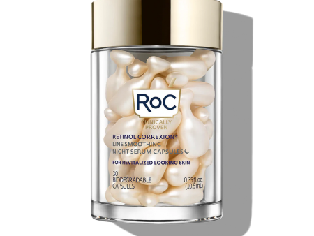 Roc Retinol Correxion� Line Smoothing Night Serum Capsules Supply