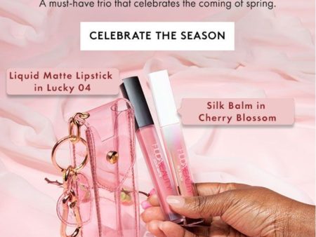 Huda BeautyCherry Blossom Lip Set Supply