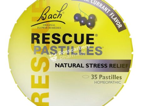 Rescue Remedy Soothing Blackcurrant Pastilles - Bach Online Hot Sale