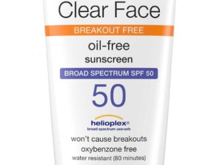 Neutrogena Clear Face Oil- Free Sunscreen Spf 50 (88ml) Discount