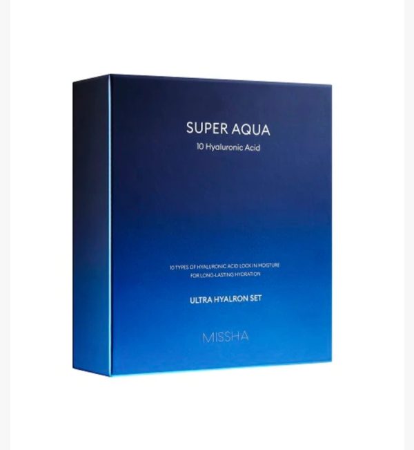 [MISSHA] Super Aqua Ultra Hyalron Set (Include 4 Items) Cheap