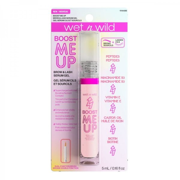 Wet n Wild Boost Me Up Brow+ Lash Serum Gel Fashion