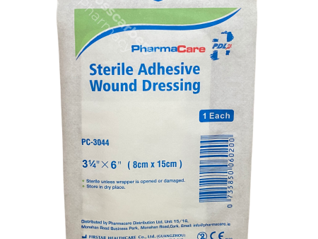 PharmaCare Sterile Adhesive Wound Dressing (8cm x 15cm) - Single Online Sale