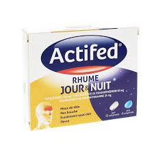 Actifed Rhume Jour12 & Nuit4 Comp Box Fashion