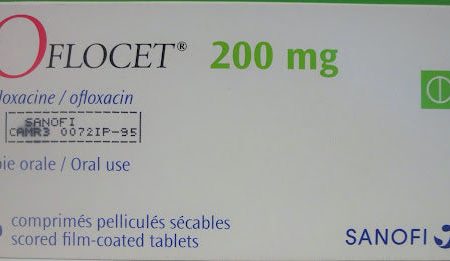 Oflocet 500mg (ofloxacine) --Sanofi GHU Online now