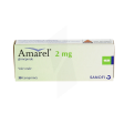 Amarel 2mg (glimeperide) 30 tablet--Sanofi GHU Discount