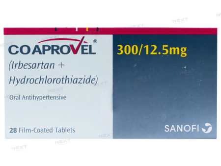 Co-Aprovel 300mg 12.5mg (irbesartan hydrochlorothiazide)--Sanofi GHU Online now